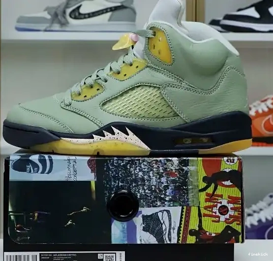 AIR JORDAN DC7501-300 5 HORIZON" "JADE 0511